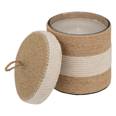 Lumânare parfumată Atmosphera Dolce Riviera, parfumată, ghiveci din frânghie, 600 g