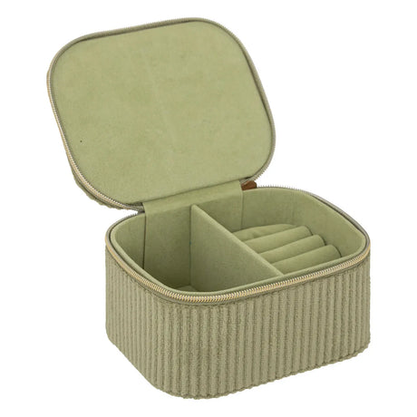 Cutie de depozitare Atmosphera Enya, Velour, 11x19cm, Verde
