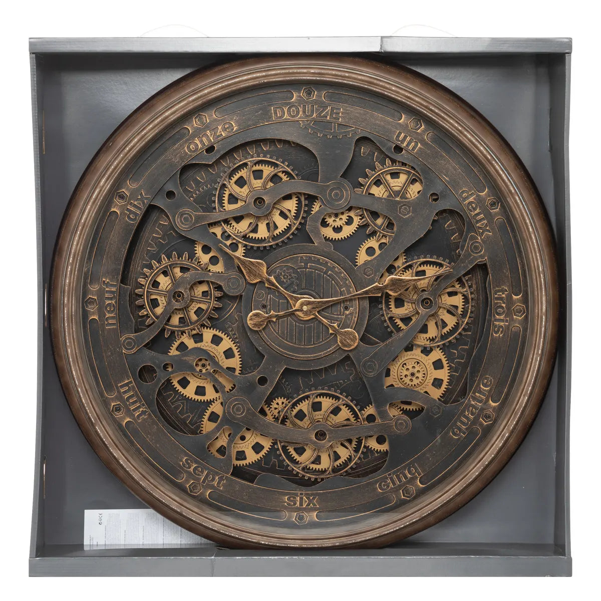 Ceas de perete Atmosphera Alban, Mecanism, Ø76 cm, Plastic