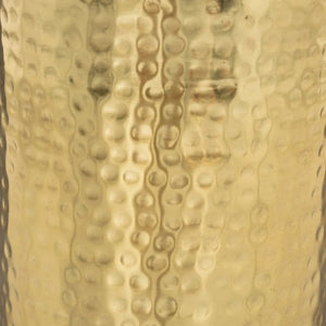 Vază Atmosphere Gold, Metal, 19 cm