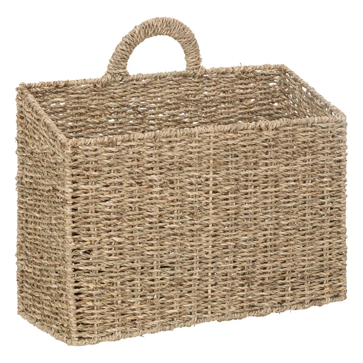Coș decorativ suspendat Atmosphera Cora 40cm, paie