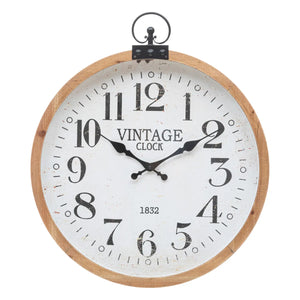 Ceas de perete Atmosphera Yago, stil Pocket, Ø57 cm, MDF