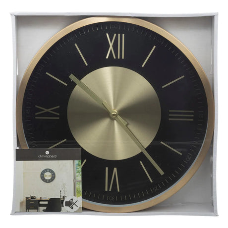 Ceas de perete Atmosphera Ariana, Ø30 cm, Metal