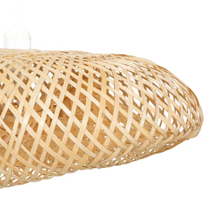 Lampă suspendată Beddy, 50 cm, bambus