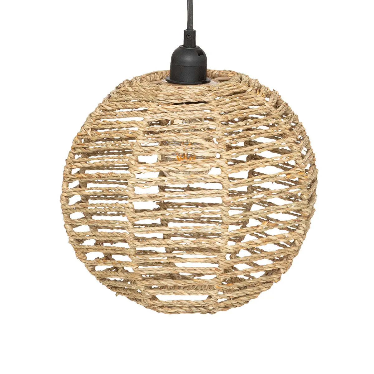 Lampă suspendată Atmosphere Rana, 50 cm, ratan