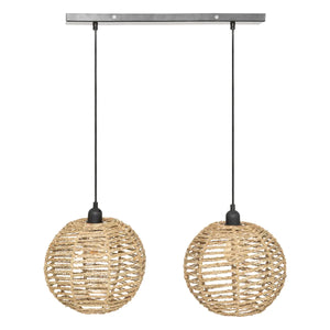 Lampă suspendată Atmosphere Rana, 50 cm, ratan