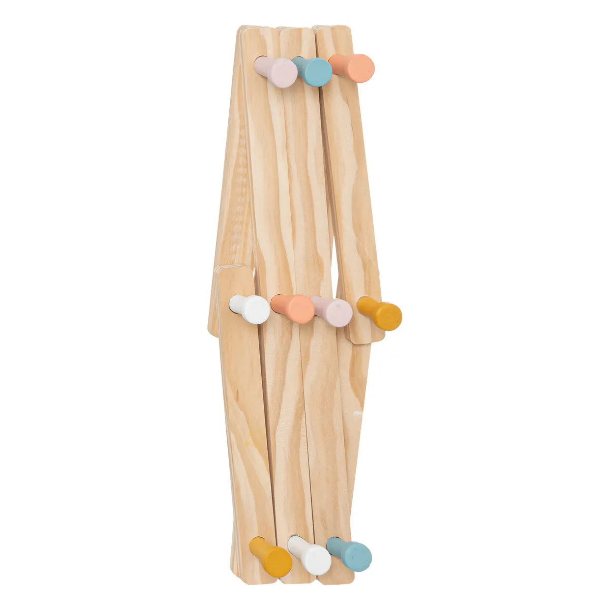 Cuier pentru copii Atmosphera Acordeon, Lemn, 50x29 cm