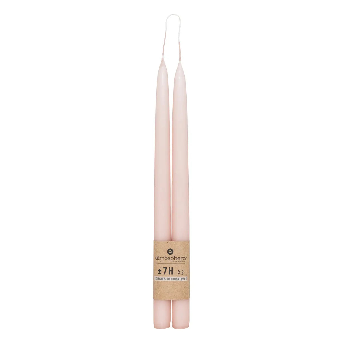 Lumânări neparfumate Atmosphera Hugo, 30 cm, 2 buc.