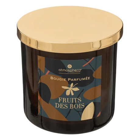 Lumânare parfumată Atmosphera Prună, Sticlă, 400 g