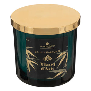 Lumânare parfumată Atmosphera Prună, Sticlă, 400 g