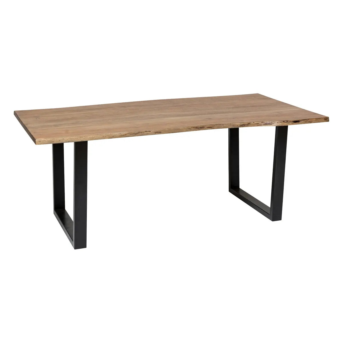Masă de dining Skidal, 200x100 cm, lemn de salcâm,