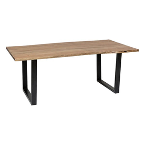Masă de dining Skidal, 200x100 cm, lemn de salcâm,