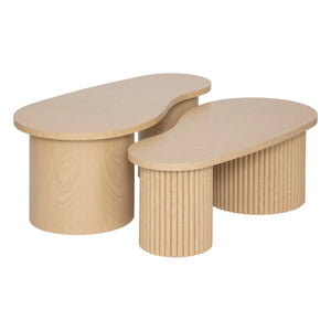 Masă de cafea Atmosphere Soleya, MDF, 2 bucăți