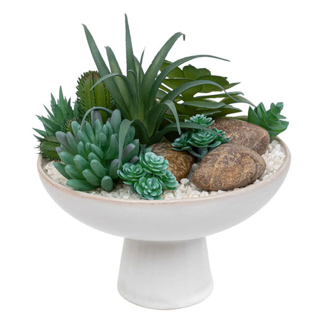 Aranjament de plante artificiale Soleya Atmosphera, 20 cm