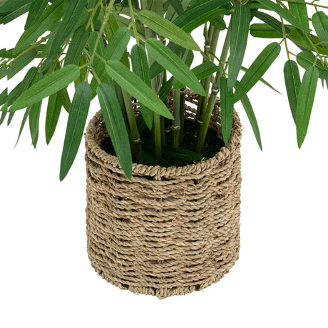 Atmosferă de plantă artificială din bambus, 100 cm