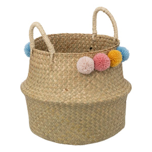 Детска кошница за съхранение atmosphera Pompom, 33cm