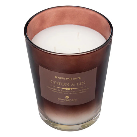 Lumânare parfumată Atmosphera Alma, Sticlă, 855 g