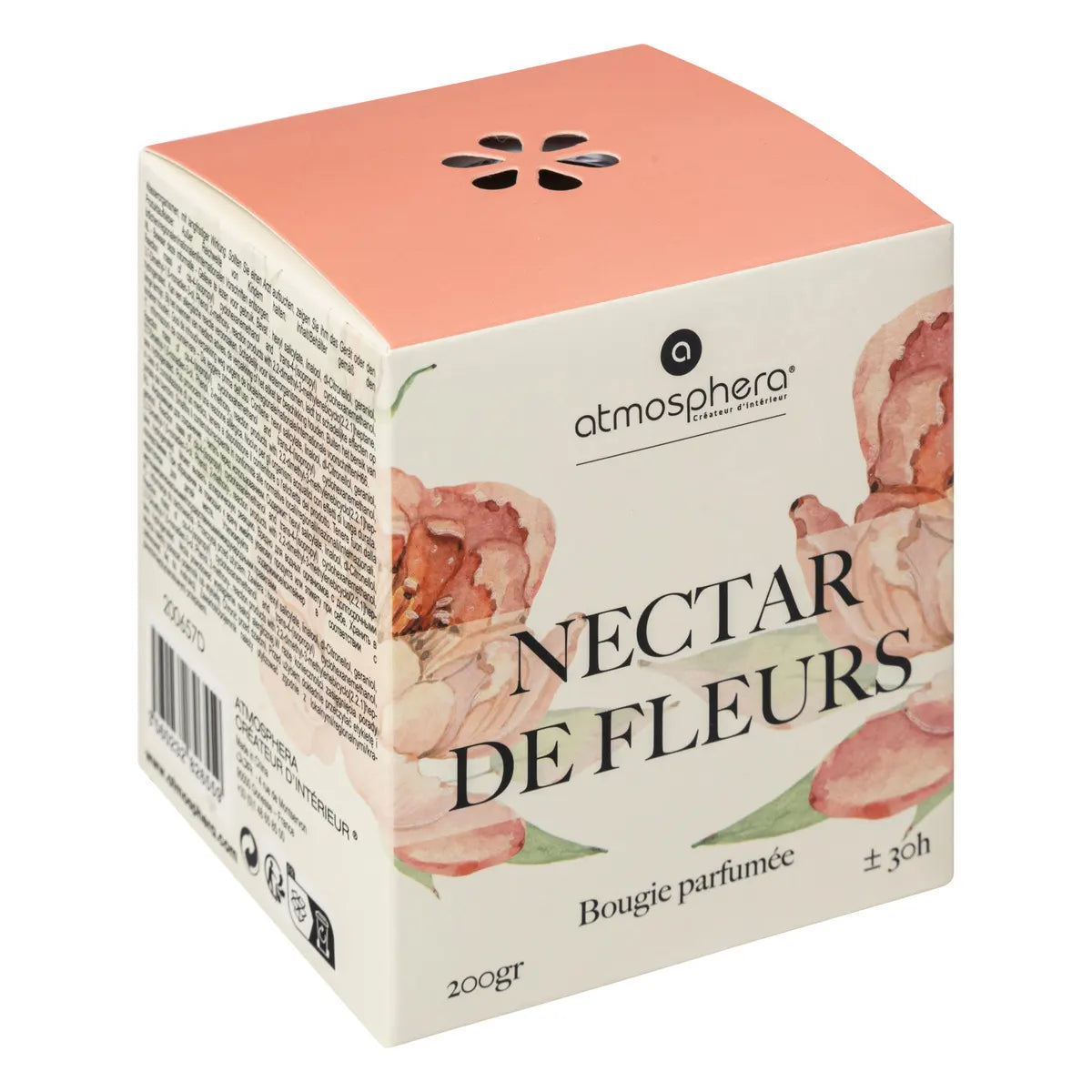Lumânare parfumată Atmosphera Oudy, Sticlă, 200 g