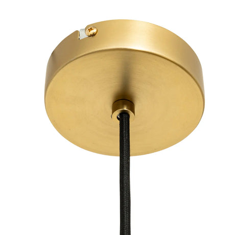 Lampă suspendată Atmosphera Rosie, 38 cm, metal auriu