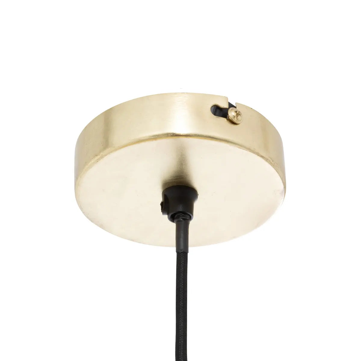 Lampă suspendată Atmosphera Arlo, 56 cm, metal auriu