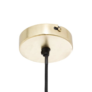 Lampă suspendată Atmosphera Arlo, 56 cm, metal auriu