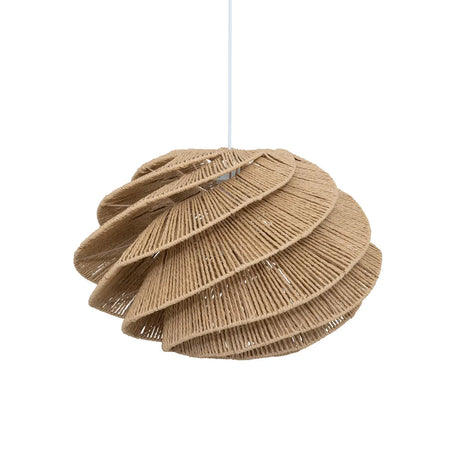 Lampă suspendată Atmosphera Ozan, 54 cm, Bej