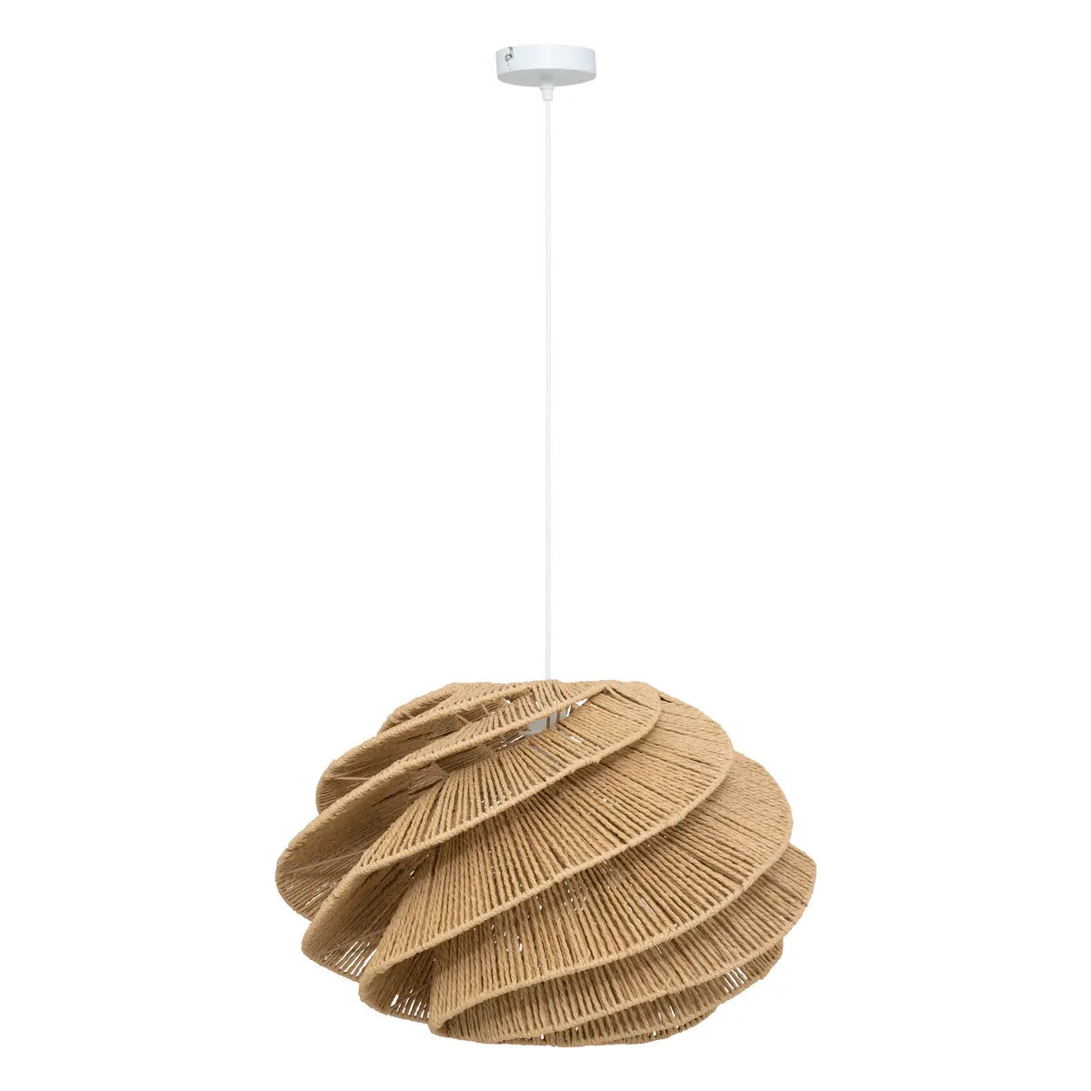 Lampă suspendată Atmosphera Ozan, 54 cm, Bej