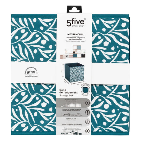 Cutie de depozitare 5five Mix &amp; Modul, Print, 31x31 cm