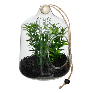 Colț de familie cu atmosferă de plantă artificială, 15 cm