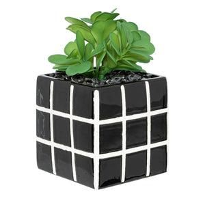 Colț de plante artificiale Atmosphera Family, 17 cm, diverse specii