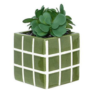 Colț de plante artificiale Atmosphera Family, 17 cm, diverse specii