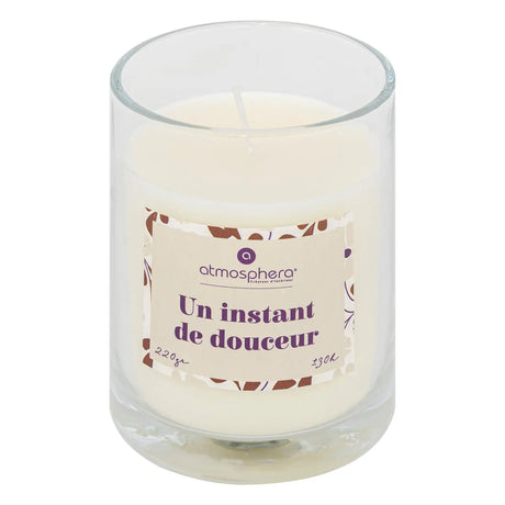 Lumânare parfumată Atmosphera Mily, Sticlă, 220 g