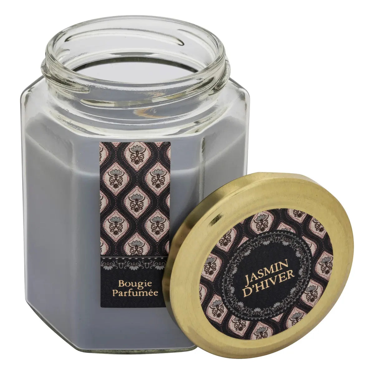 Lumânare parfumată Atmosphera Lit, parfumată, sticlă, 200 g