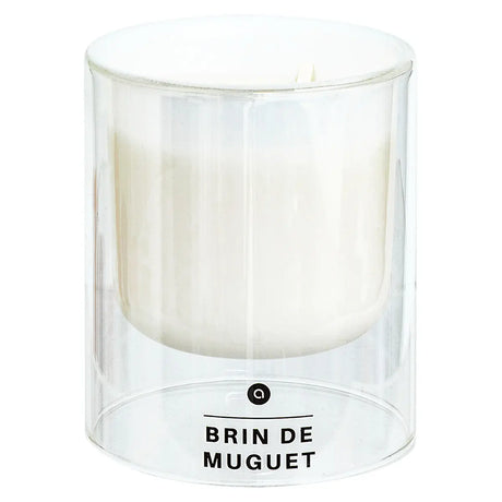 Lumânare parfumată Atmosphera Ilan, Sticlă, 220 g