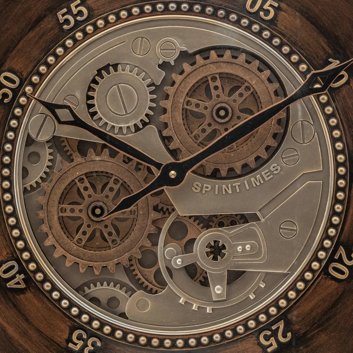 Ceas de perete Atmosphera Yoni, Mecanism, Ø59 cm, Metal