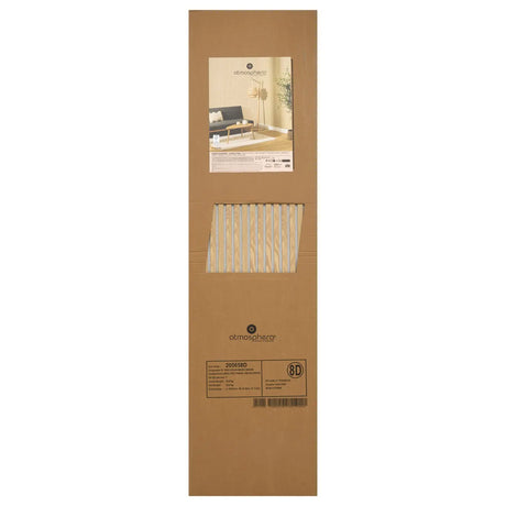 Panou decorativ acustic de perete Colva, 240x60 cm, MDF