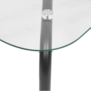 Masă de cafea Atmosphera Hecate, Metal, Crom, 100x60 cm