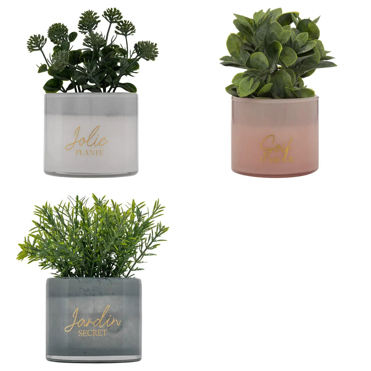 Plantă artificială Atmosphera Tayli Succulent, 18 cm, diverse specii