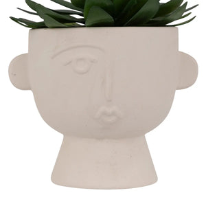 Plantă artificială Atmosphera Dusty Succulent, 22 cm, diverse specii