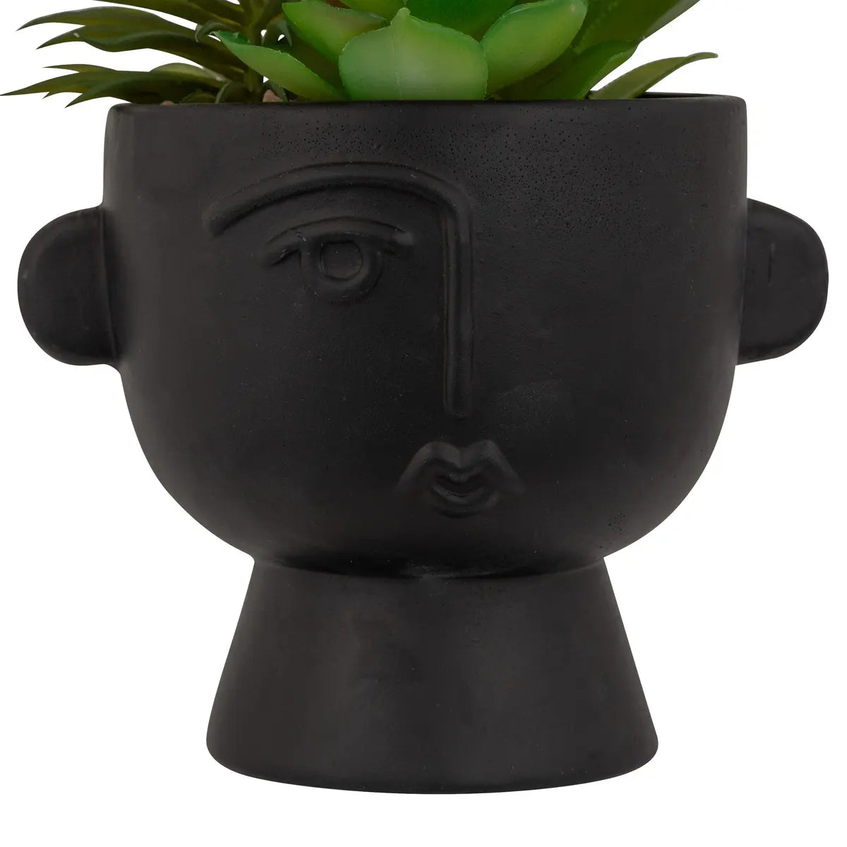 Plantă artificială Atmosphera Dusty Succulent, 22 cm, diverse specii