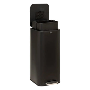 Coș 5five Delta Square, Metal, 30 L