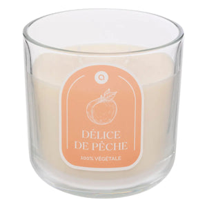 Lumânare parfumată Atmosphera Floa, Sticlă, 350 g