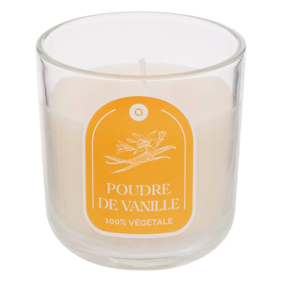 Lumânare parfumată Atmosphera Floa, Sticlă, 115 g