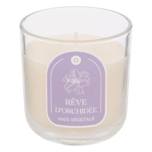 Lumânare parfumată Atmosphera Floa, Sticlă, 115 g