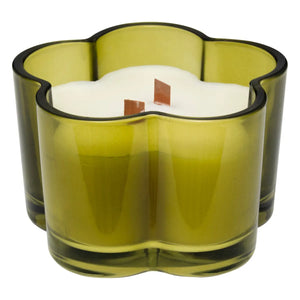 Lumânare parfumată Atmosphera Twisted Lime, Parfumată, Sticlă, 200 g