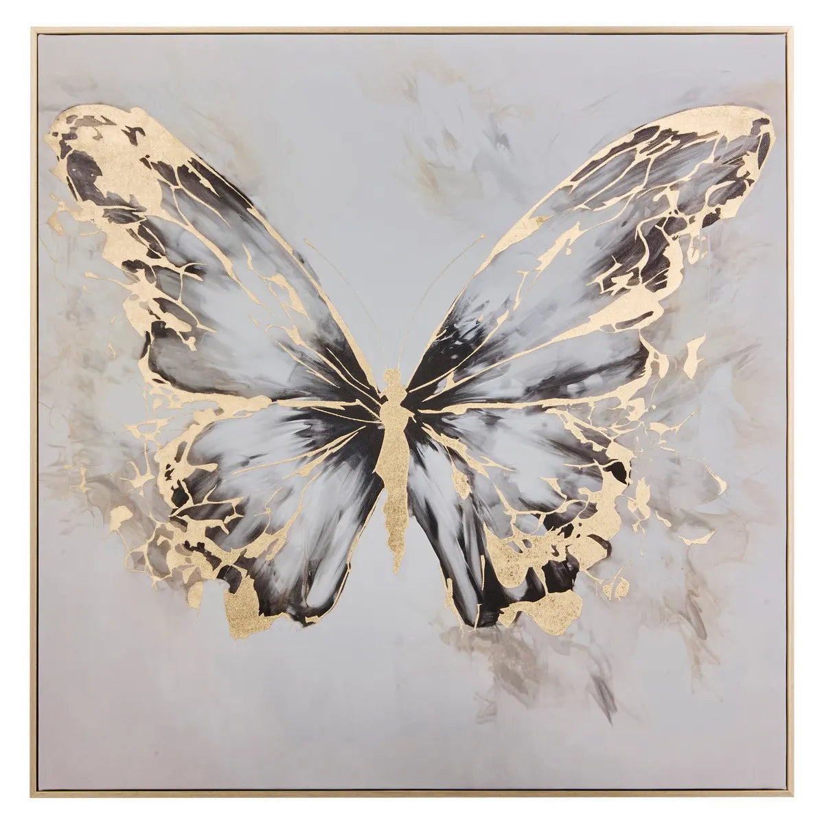Pictură Atmosphera Hilo, Fluturi 60x60 cm, Modele asortate