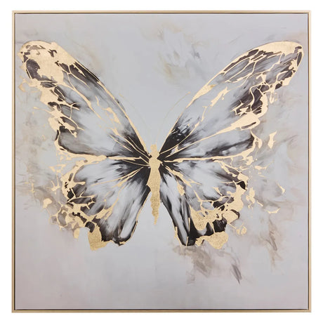 Pictură Atmosphera Hilo, Fluturi 60x60 cm, Modele asortate