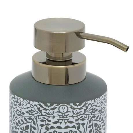 Dozator de săpun 5five Arboria, 300 ml, Ceramică, Verde