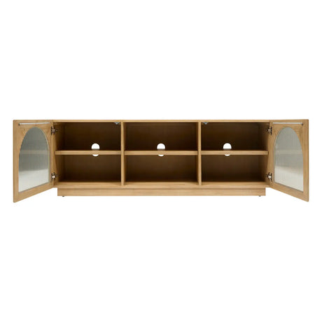 Comodă TV Atmosphere Lousada, 2 uși și 1 raft, 160x40x55 cm, salcâm, MDF