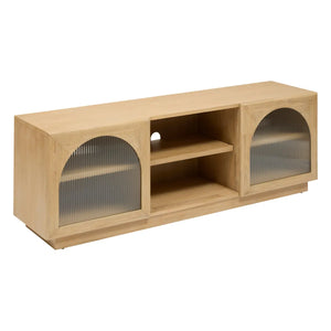 Comodă TV Atmosphere Lousada, 2 uși și 1 raft, 160x40x55 cm, salcâm, MDF